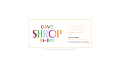 Desktop Screenshot of daveshropshire.com